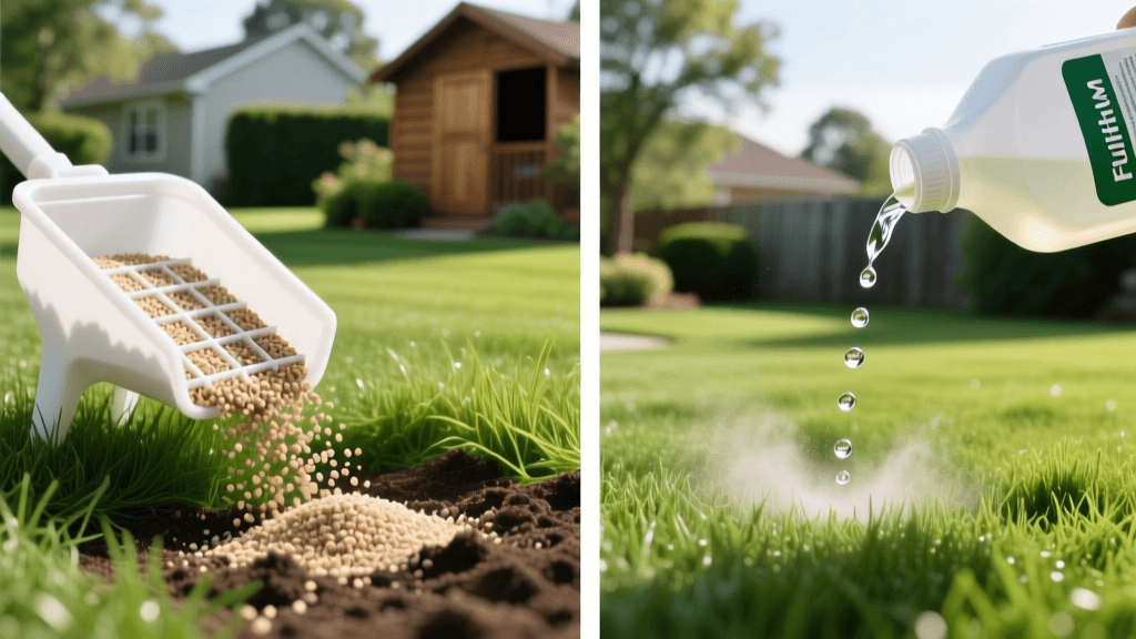 Granular vs Liquid Lawn Fertilizers: Top Products Compared