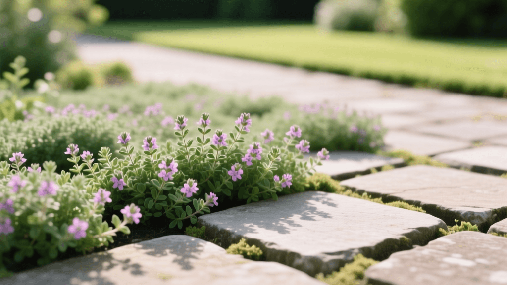 How to Grow Creeping Thyme Between Pavers: A Beginner Guide