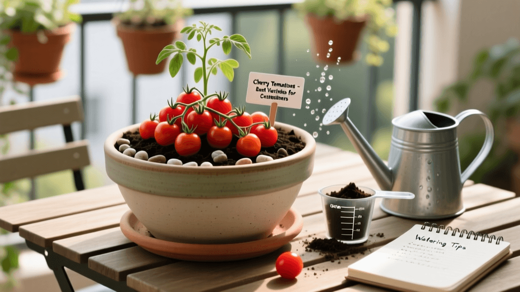Beginner Guide to Growing Cherry Tomatoes in Containers