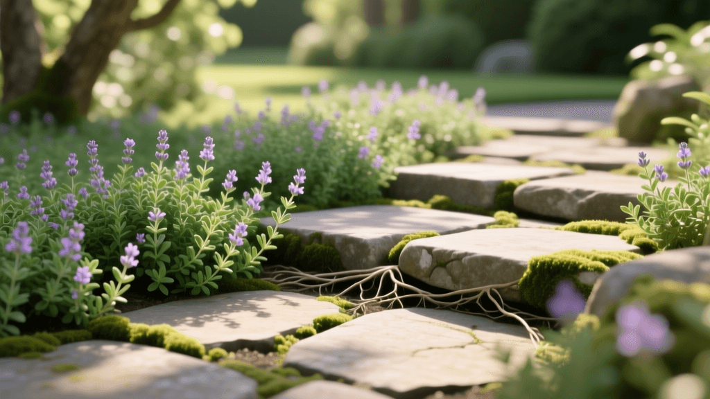 Beginner Guide to Growing Creeping Thyme Between Pavers