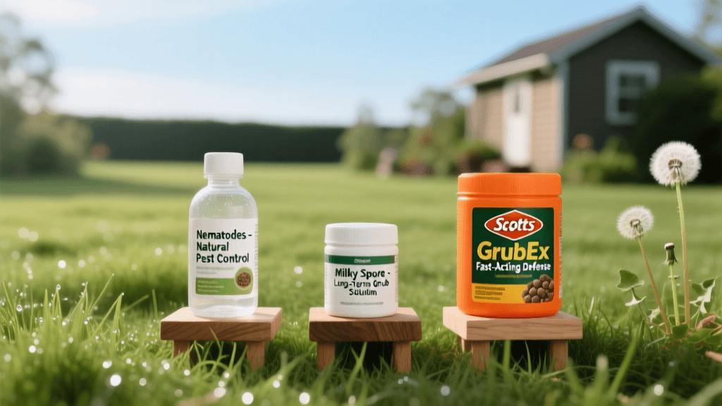 Best Grub Control Products: Nematodes vs Milky Spore vs Chemical