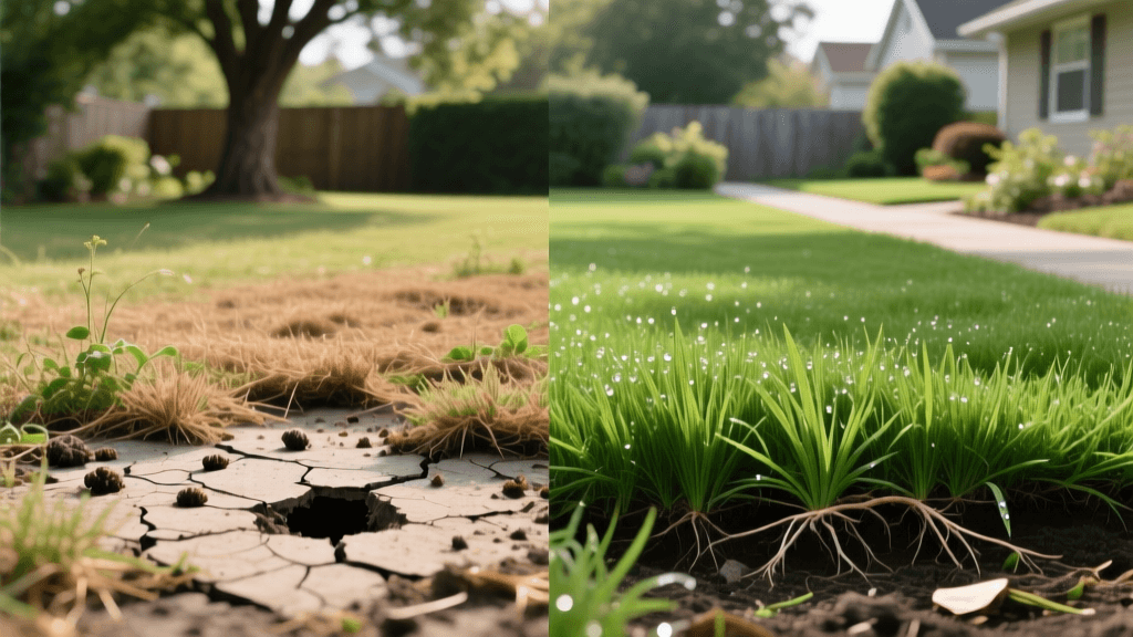 Grub Worm Lawn Transformation: Before and After Recovery Guide