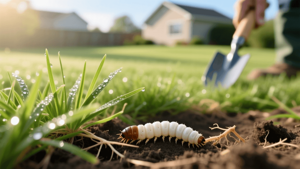 Grub Worm Diagnosis and Treatment for Cool-Season Lawns