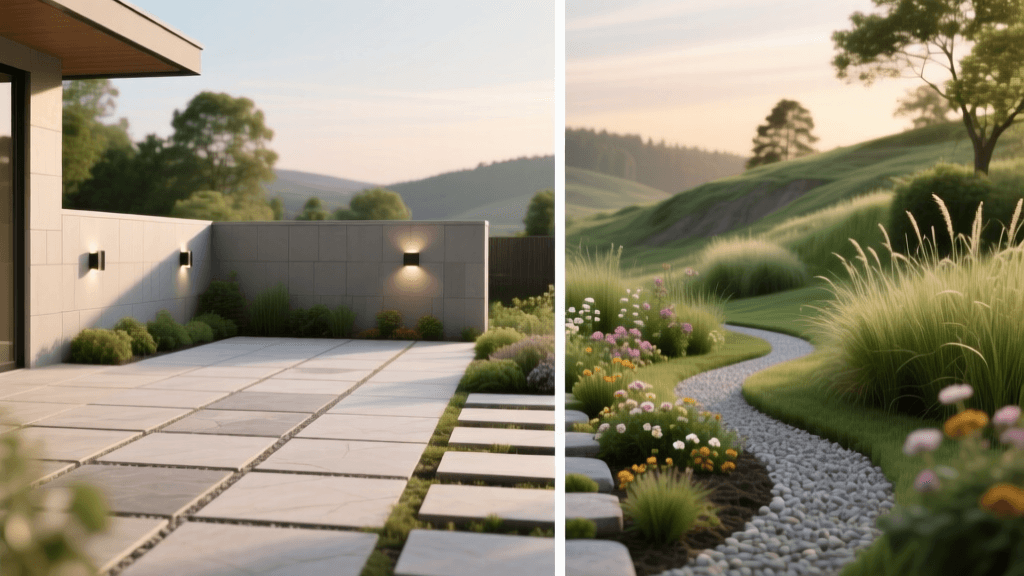 Hardscaping vs Softscaping: Cost Breakdown & Budget Guide