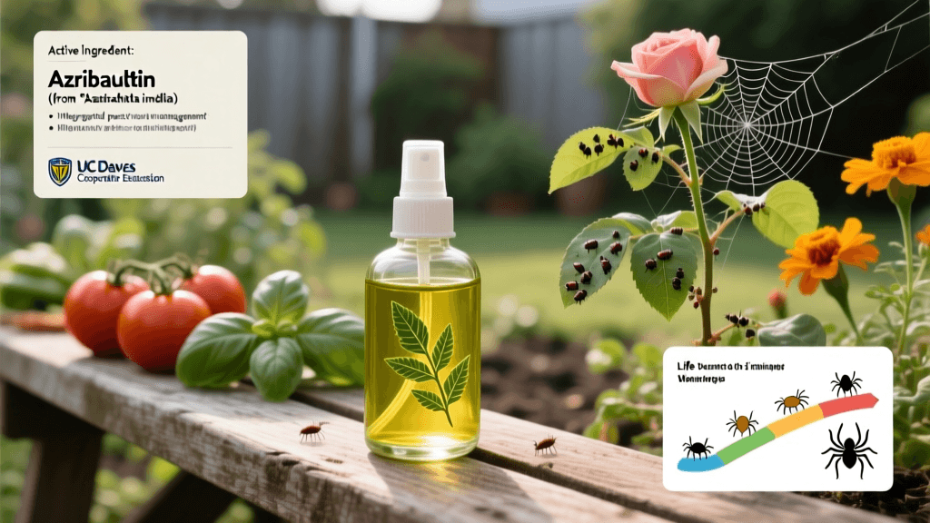 Homemade Neem Oil Spray For Aphids And Spider Mites