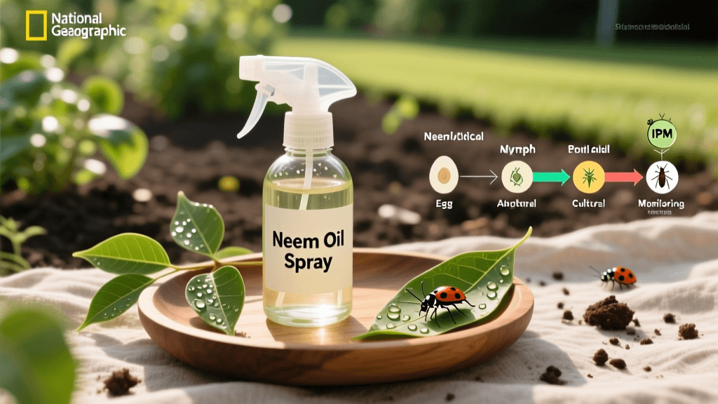 Homemade Neem Oil Spray Recipe For Soft Bodied Insects