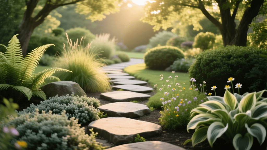 How To Build A Garden Path With Stepping Stones