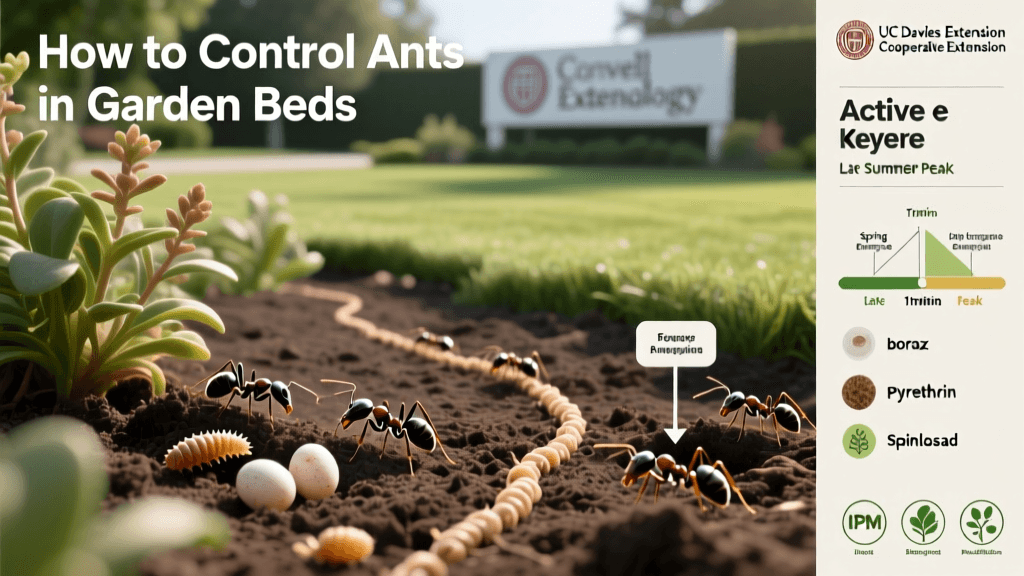 How To Control Ants In Garden Beds
