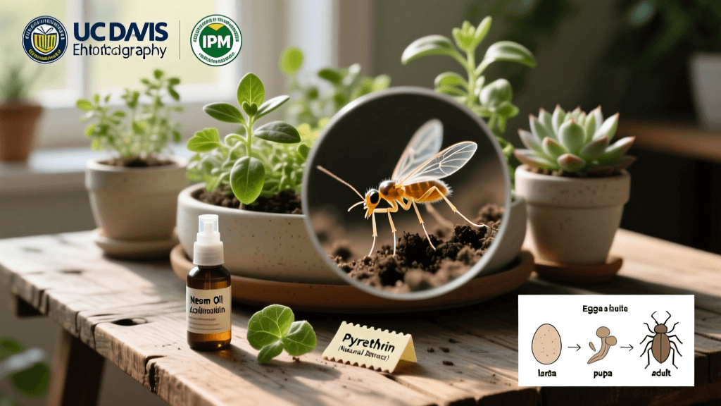 How To Eliminate Fungus Gnats In Indoor Container Plants