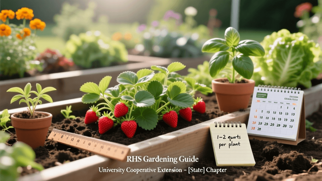How To Grow Strawberries In A Small Garden