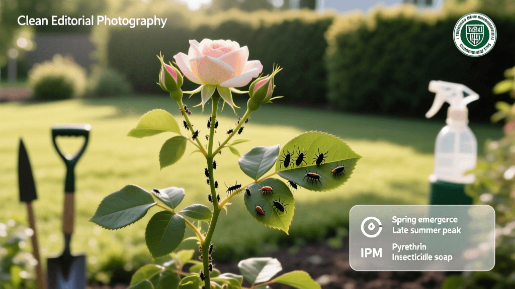 How To Identify And Remove Aphids From Rose Bushes
