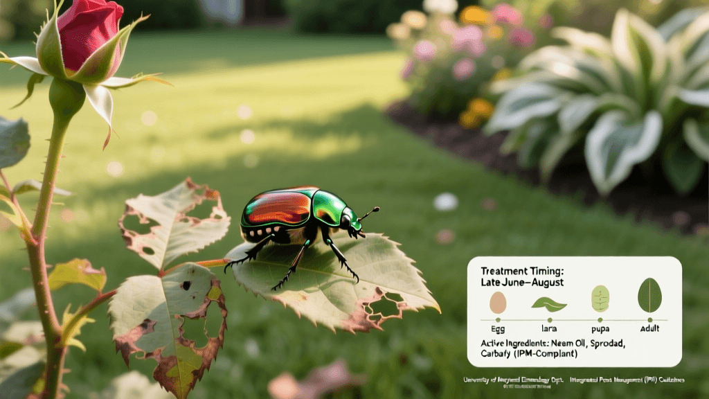 How To Identify And Treat Japanese Beetle Damage