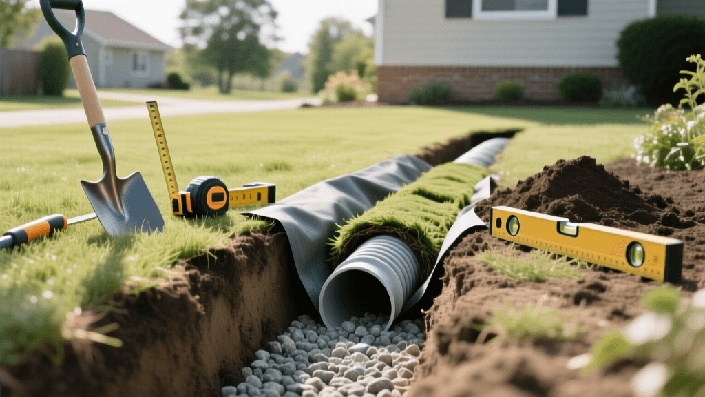 Step-by-Step Guide to Installing a Yard French Drain