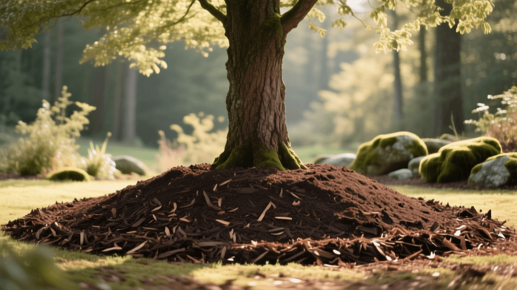 How to Mulch Trees Correctly and Avoid Volcano Mulching