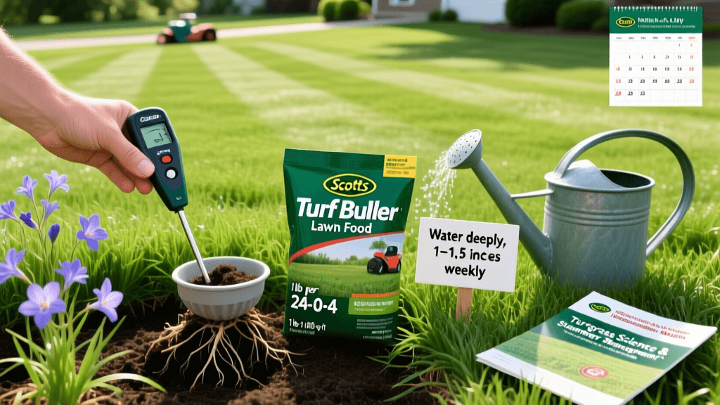 How To Repair Heat Stressed Lawn In Summer