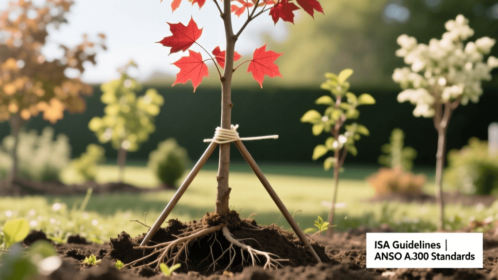 How To Stake A Young Tree Properly