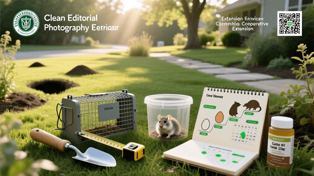 How To Trap And Remove Gophers Humanely