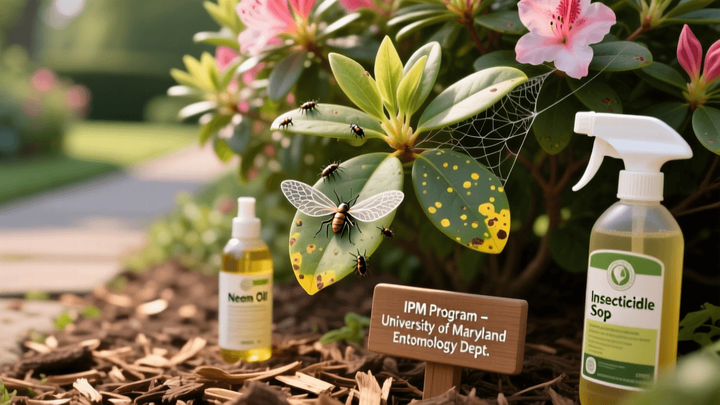Identify And Control Lace Bug Infestations On Azaleas