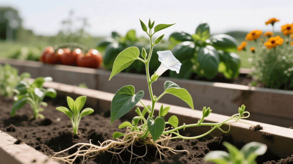 How to Identify and Eliminate Field Bindweed in Garden Beds