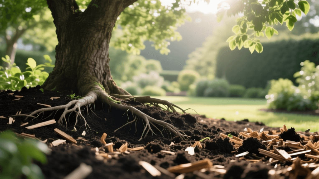Improving Tree Soil Health With Compost and Organic Mulch