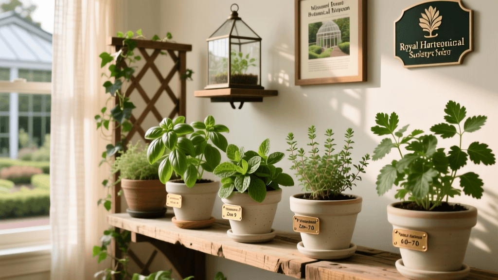 Indoor Herb Garden Lighting And Watering Schedule