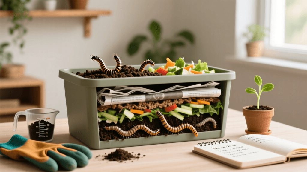 Indoor Vermicomposting: A Complete Worm Bin Guide