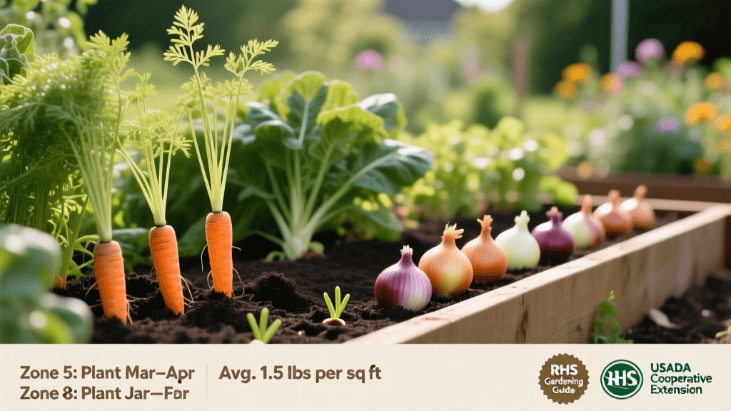 Intercropping Carrots And Onions To Repel Pests