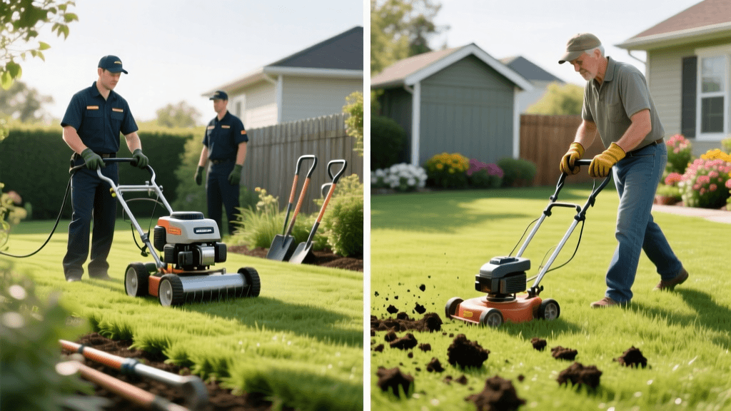 Lawn Aeration Cost Guide: Professional vs DIY Rental