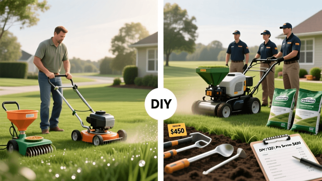 Annual Cost of Lawn Aeration and Overseeding: DIY vs Pro Guide
