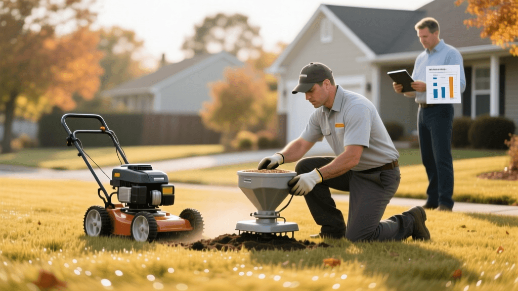 Lawn Aeration and Overseeding Costs: DIY vs Pro Guide
