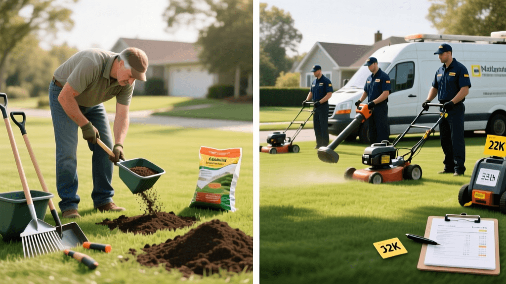 The Ultimate Lawn Care Budget: DIY Costs vs Hiring Pros