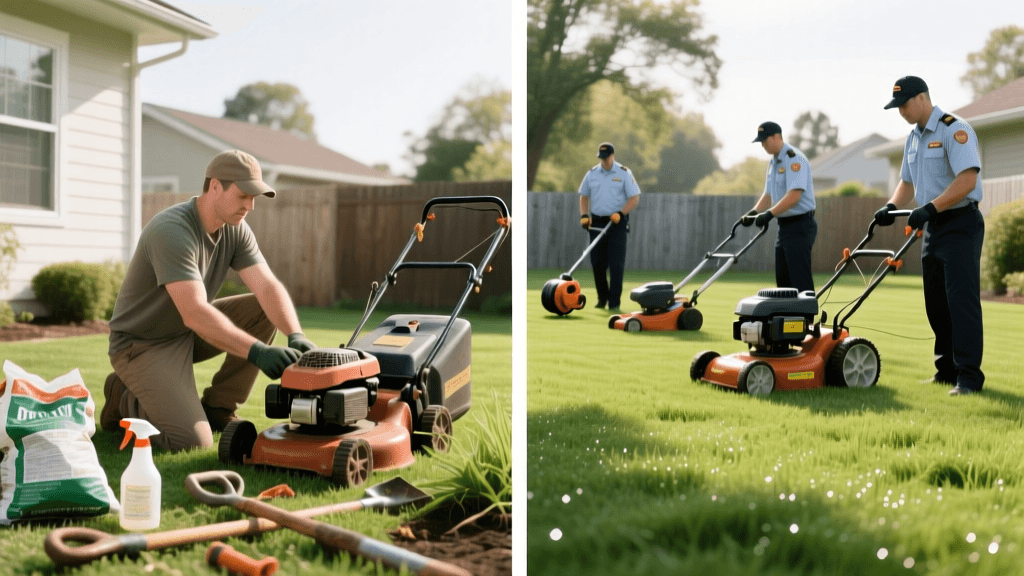 The True Cost of Lawn Care: DIY Budget vs Hiring Pros