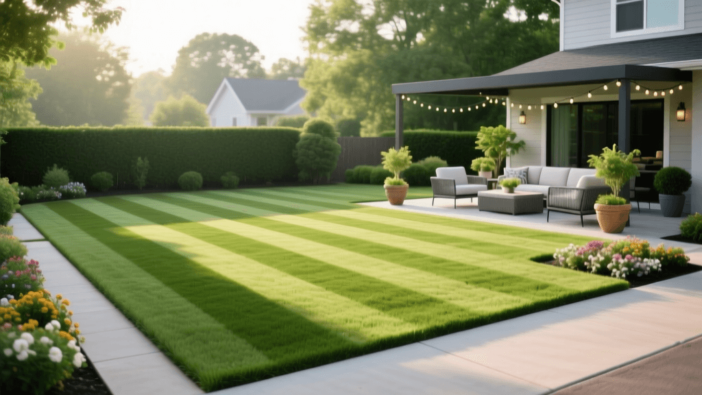 Lawn Striping and Edging Tips for Summer Curb Appeal