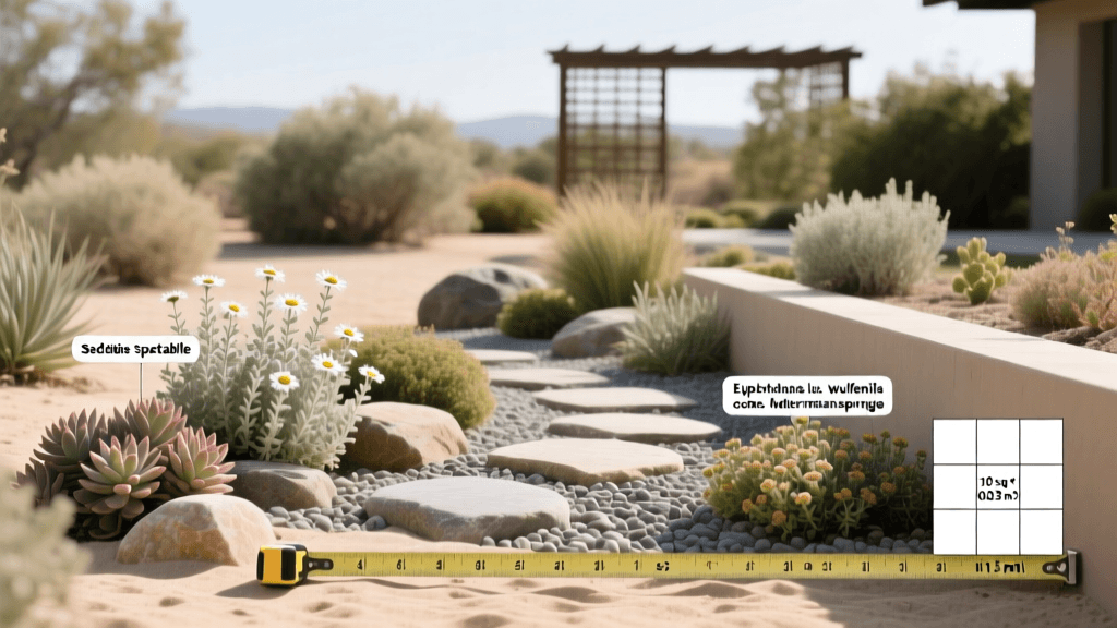 Low Maintenance Rock Garden Design For Sandy Soil