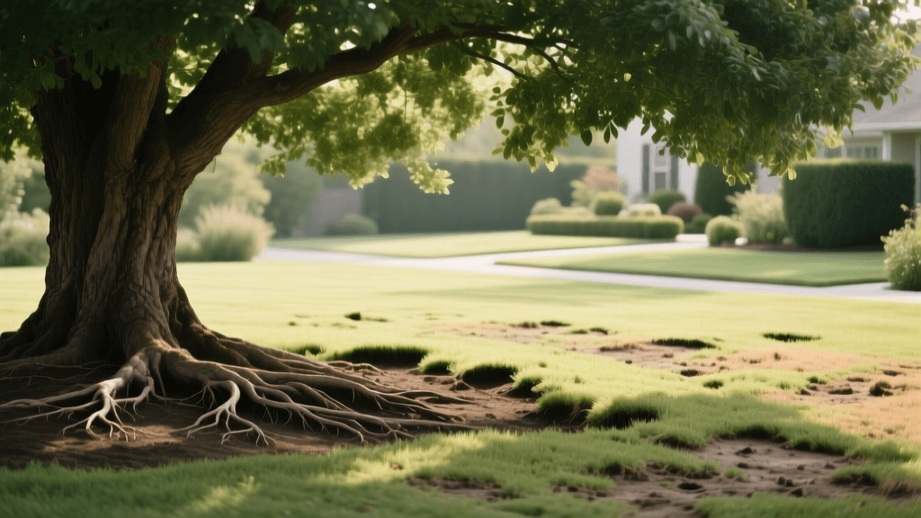 How to Manage Tree Roots and Shade During Lawn Renovation