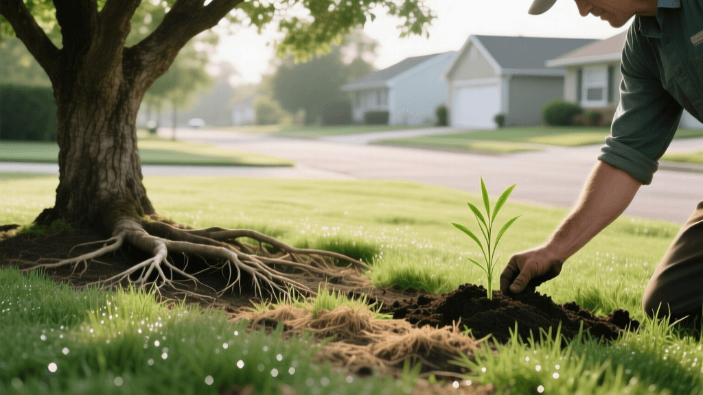 How to Manage Tree Roots and Shade for Lawn Recovery
