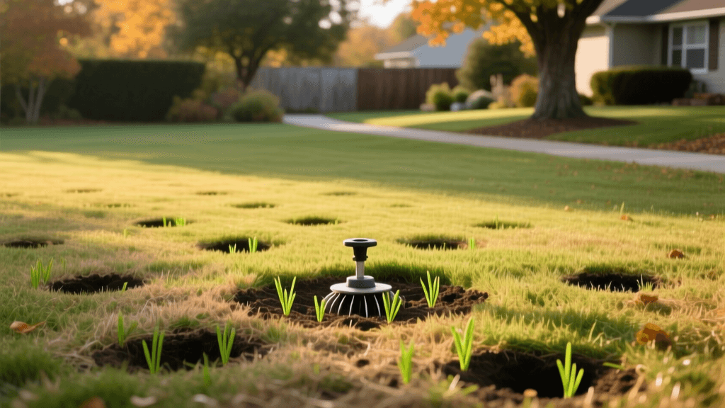 Mastering Core Aeration and Overseeding for Thick Lawns