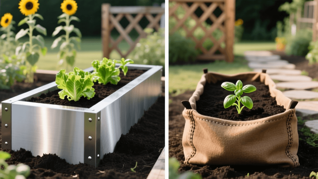 Metal Vs Fabric Raised Garden Beds: Brands Compared