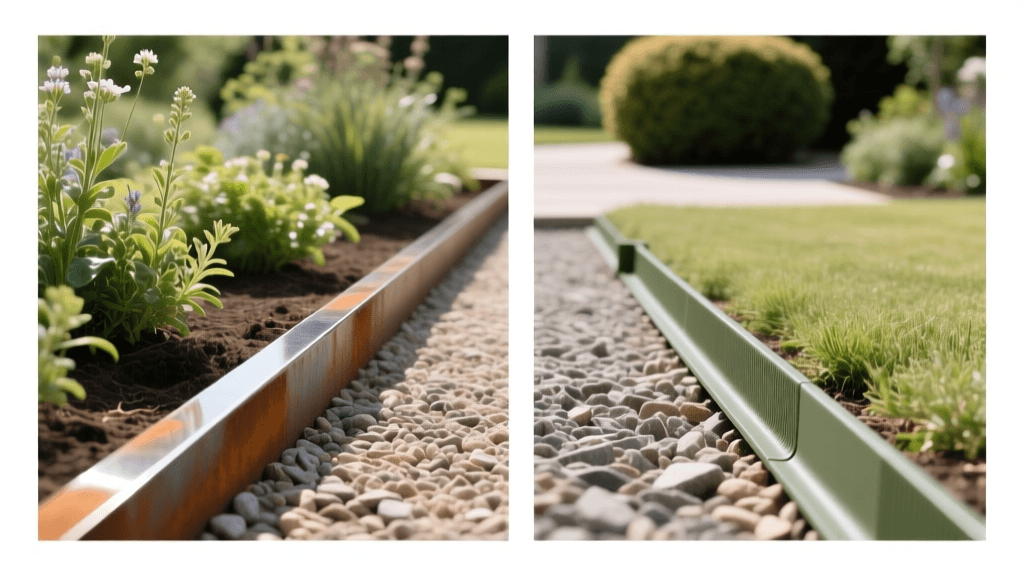 Metal vs Plastic Landscape Edging: Pros, Cons & Costs
