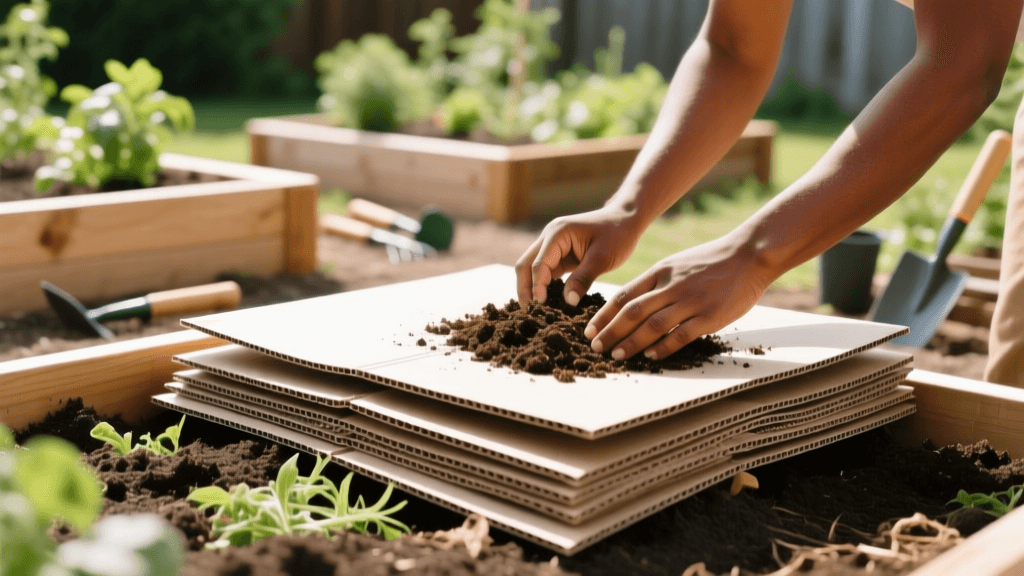 The Viral No-Dig Cardboard Sheet Mulching Garden Guide