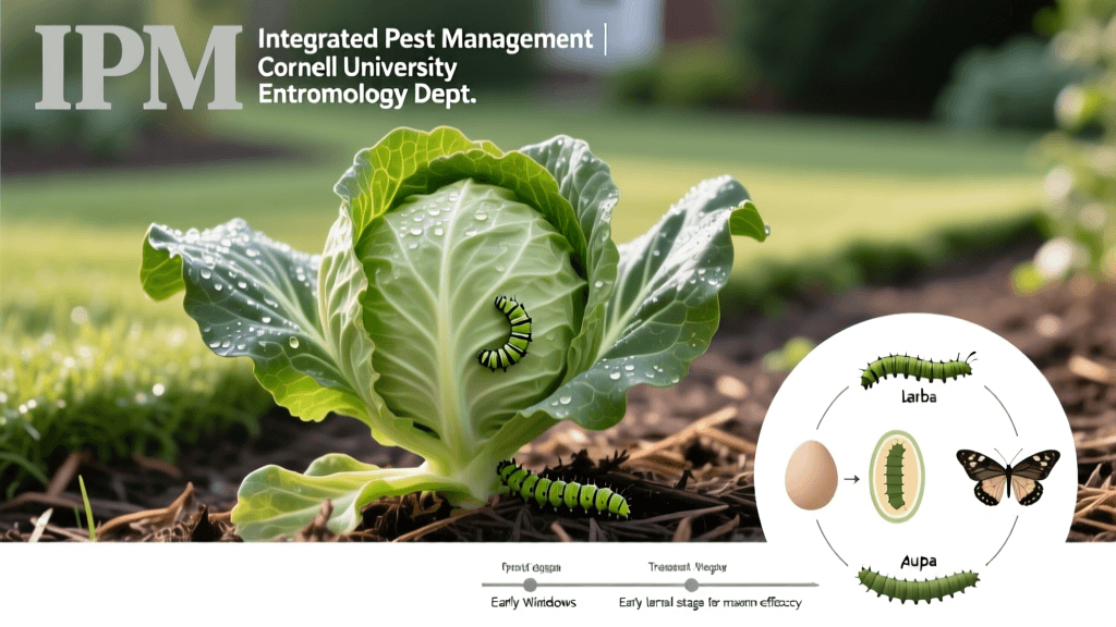 Organic Cabbage Worm Control In Brassica Crops
