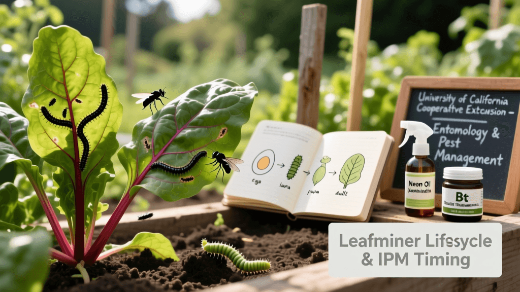 Organic Control Methods For Leafminers On Spinach And Beets