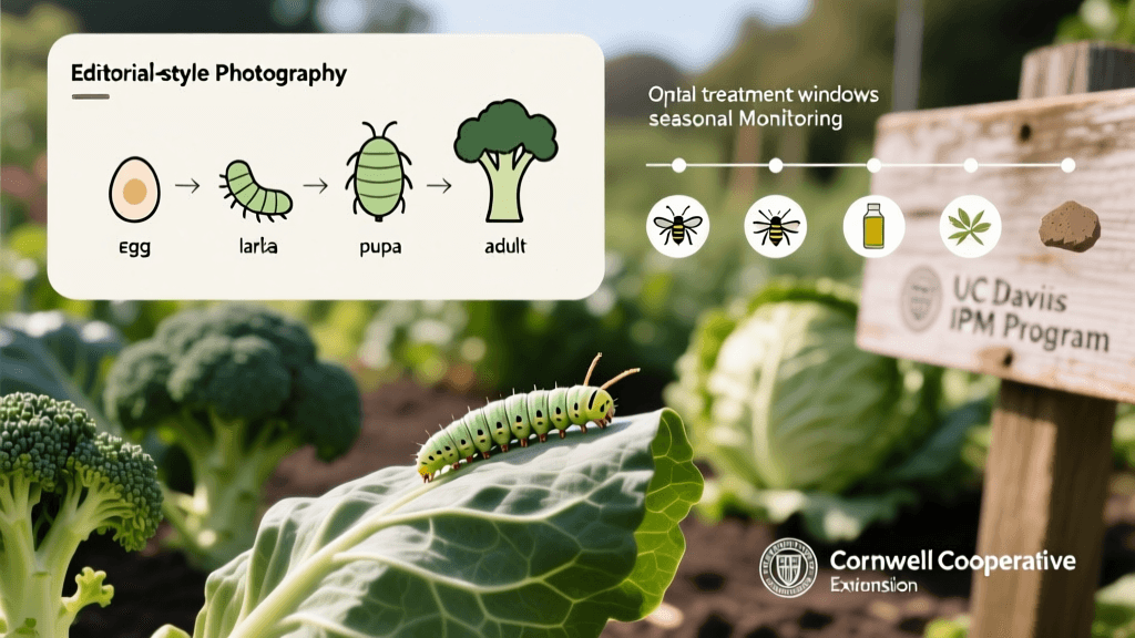 Organic Control Of Cabbage Loopers In Brassica Crops