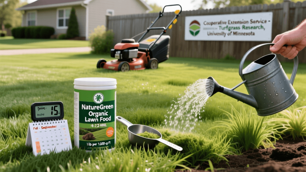 Organic Lawn Fertilizer Schedule For Beginners