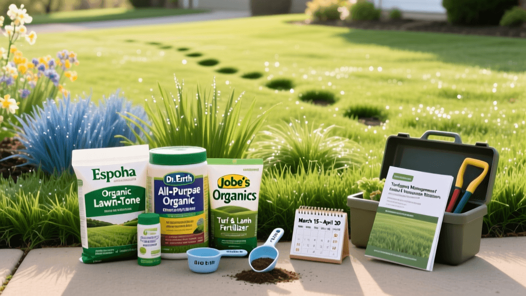 Organic Lawn Fertilizer Schedule For Spring Fall