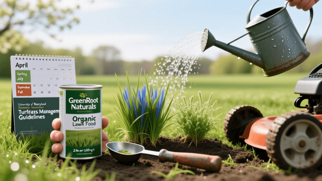 Organic Lawn Fertilizer Schedule For Spring Summer Fall