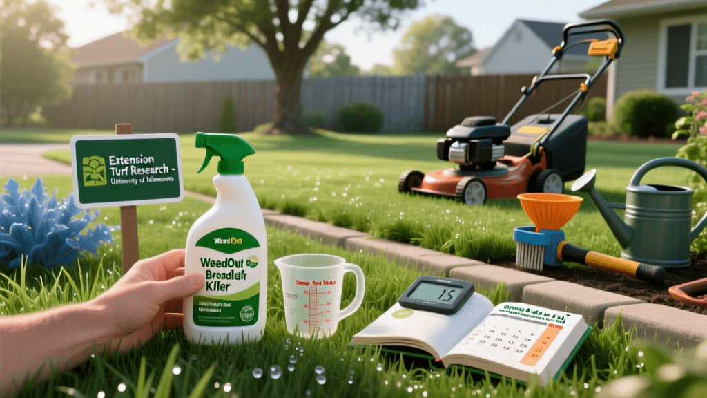 Organic Lawn Weed Control For Broadleaf Weeds