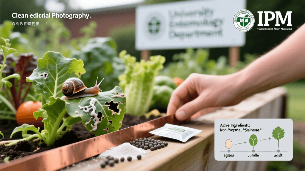Organic Slugs And Snails Control In Raised Beds