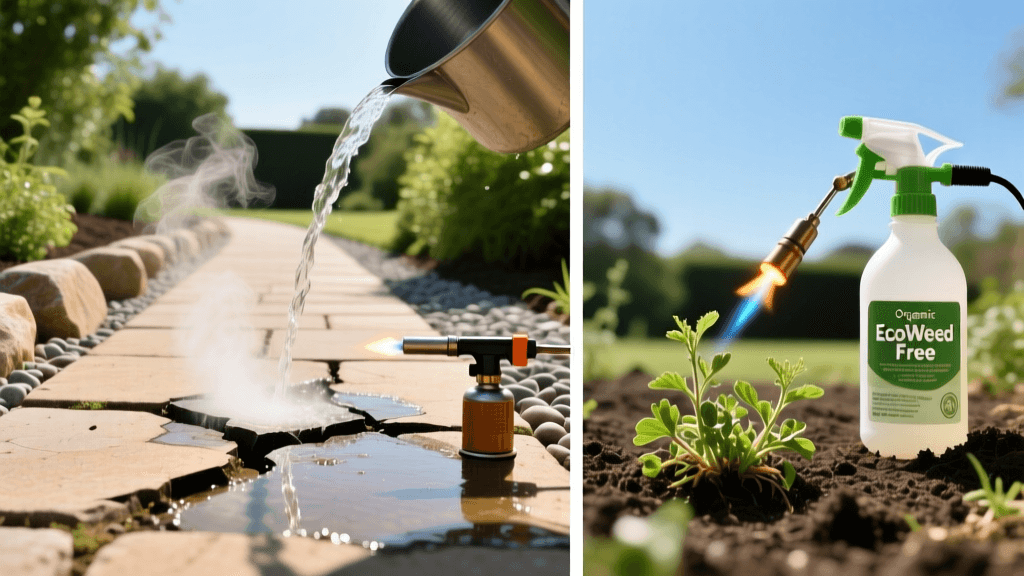 Chemical-Free Weed Control for Hardscapes and Paths