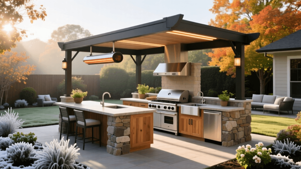 Planning a Four-Season Outdoor Kitchen: Layouts & Costs